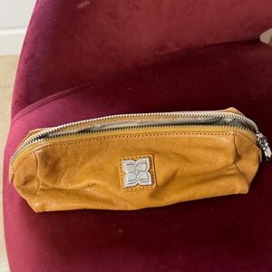 BCBGMaxAzria Yellow Leather Pouch